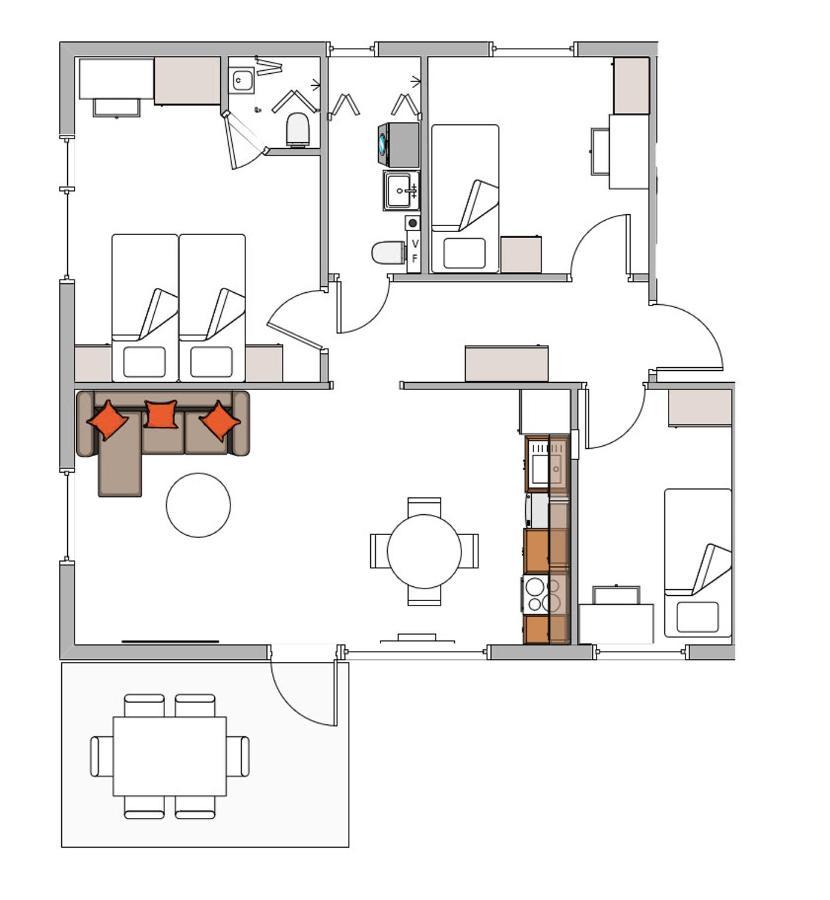 Telemark Apartments Langgt 48 Porsgrunn Buitenkant foto
